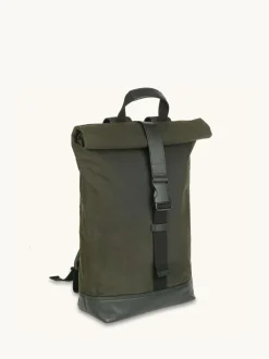 Apatchy Sac à dos A patchy The Cavendish en toile cirée et cuir Online