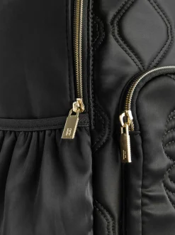 Baker by Ted Baker Sac à dos Filles Back To School noir matelassé avec étui à crayons Best