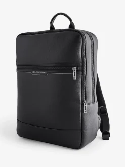 Armani Exchange Sac à dos noir avec logo