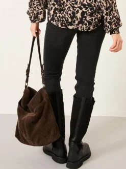 Fat Face Sac bandoulière FatFace en Daim Hot