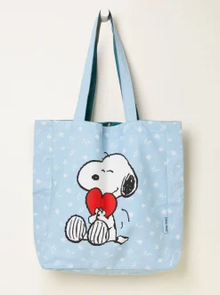 Fat Face Sac cabas réversible FatFace Cœur Snoopy Outlet