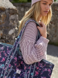 Shabby Chic by Rachel Ashwell® Sac cabas bleu marine Sale