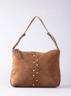 Lakeland Leather Sac hobo Buttermere en daim New