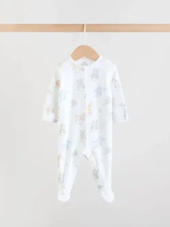 Next Safari blanc - Combinaisons de nuit pour bébé 3 Pack (0-2ans) Hot