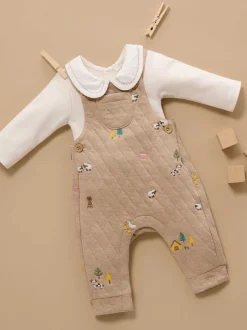 Purebaby Salopette brodée matelassée Online