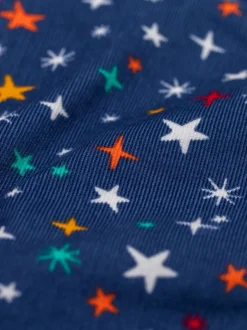 Frugi Salopette Bleu Durgan imprimée