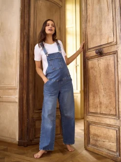 Seraphine Salopettes de grossesse à jambe large Hot