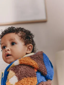 Next Scène bleue à capuche - Veste en polaire bébé (0mois-2ans) Best