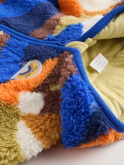 Next Scène bleue à capuche - Veste en polaire bébé (0mois-2ans) Best