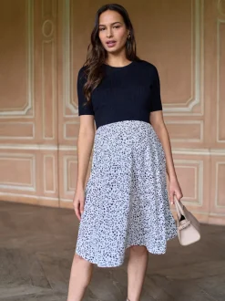 Seraphine Robe haut en maille Grossesse et Allaitement Sale