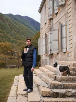 Seraphine Vestes sans manches de port bébé pour homme Online