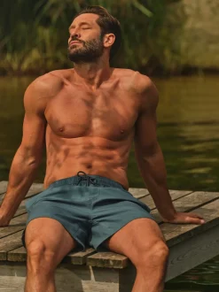 Fat Face Short de bain FatFace imprimé texturé Hot