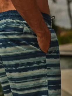 Fat Face Short de bain FatFace rayé Sale