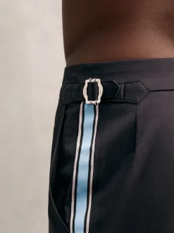 Reiss Short de bain Sol Rayure à réglage latéral Clearance