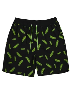 Vanilla Underground Short de bain Rick And Morty noir pour homme Clearance