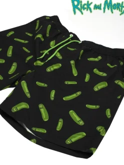 Vanilla Underground Short de bain Rick And Morty noir pour homme Clearance