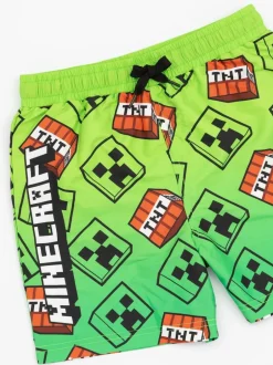 Vanilla Underground Short de bain Minecraft garçon avec licence Outlet