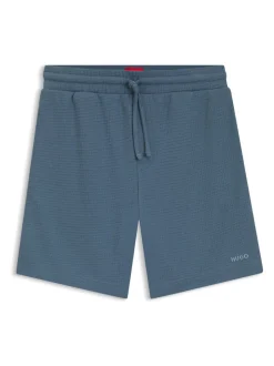 HUGO Short gaufré à logo New
