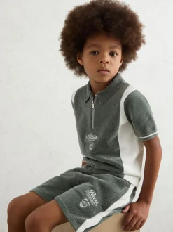 Reiss Short Trenton Motor Cars à liseré chenille Hot