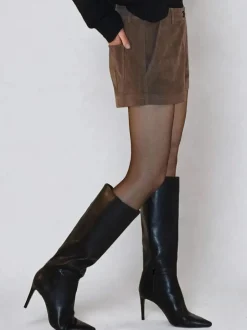 Religion Short Galaxy en daim Discount