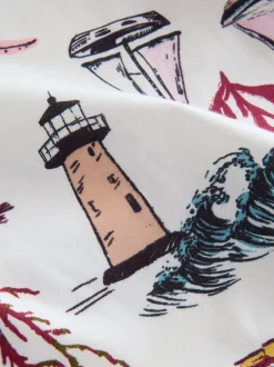 Next Sirène crème - Pyjama à manches longues