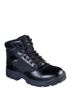Skechers Mens Wascana Benen Waterproof Tactical Slip Resistant Boots Best