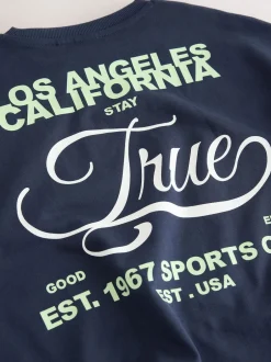 Next Slogan de la marine - Ensemble t-shirt et short épais (3-16ans) Online