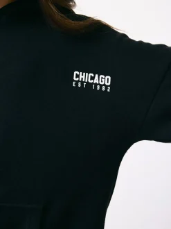 Next - Sweat à capuche (3-16 ans) Slogan noir Sale