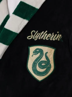 Vanilla Underground Slytherin noir/vert - Peignoir Harry Potter à capuche New