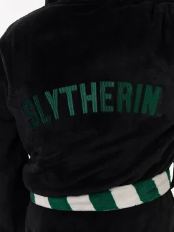 Vanilla Underground Slytherin noir/vert - Peignoir Harry Potter à capuche New