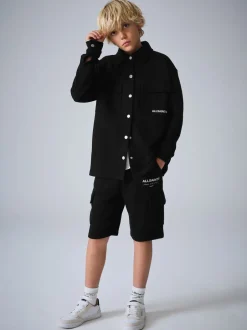 smALLSAINTS Sweat Veste-chemise T-shirt et Shorts 3 Pieces Ensemble Clearance