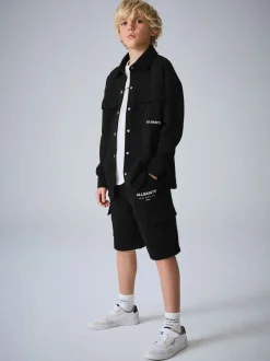 smALLSAINTS Sweat Veste-chemise T-shirt et Shorts 3 Pieces Ensemble Clearance