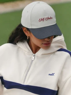 self. soi-même. Haut en polaire à col zippé Discount