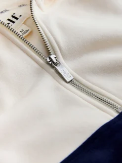 self. soi-même. Haut en polaire à col zippé Discount