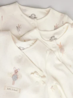 Next Souris écru à fées - Lot de 3 dors-bien bébé (0-2ans) Sale