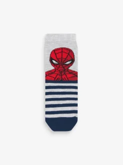 Next - Lot 5 paires de chaussettes Character riches en coton Spiderman New