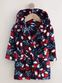 Next Spiderman bleu marine - Robe sous licence en polaire (12mois-10ans) Outlet