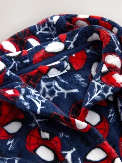 Next Spiderman bleu marine - Robe sous licence en polaire (12mois-10ans) Outlet