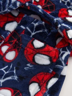 Next Spiderman bleu marine - Robe sous licence en polaire (12mois-10ans) Outlet