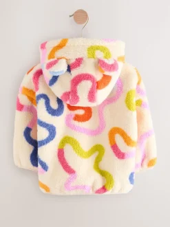 Next Squiggle arc-en-ciel crème - Polaire zippée (3mois-7ans) Hot