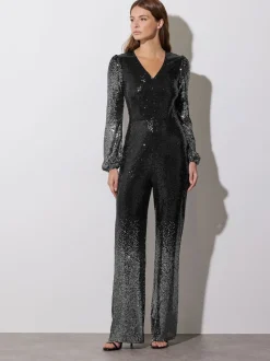 Star by Julien MacDonald Sequin Ombre Combinaison Online