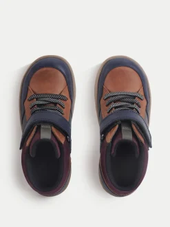 Start Rite Start-Rite sport Orbit Bottes décontractées à bande déchirée à taille basse marron pour enfant Hot