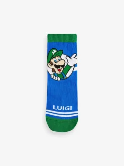 Next Super Mario - Lot 5 paires de chaussettes Character riches en coton Online