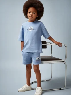 Warner Bros Superman | Shorts à logo Reiss Imprimé Sale