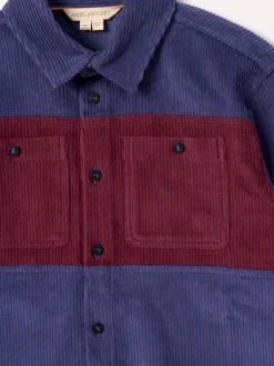 Angel & Rocket Surchemise Andres Panel en velours côtelé Discount