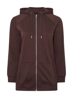 Yours Curve Sweat à capuche zippé Outlet