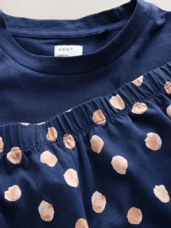 Next Tache de marine - Ensemble pyjama short en coton Online