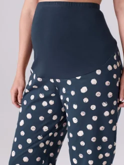 Next Tache de marine - Maternité Manches longues Pyjama Best