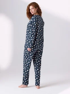 Next Tache de marine - Maternité Manches longues Pyjama Best