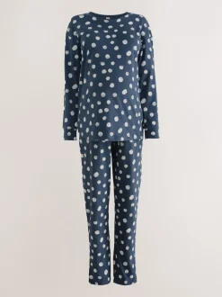 Next Tache de marine - Maternité Manches longues Pyjama Best